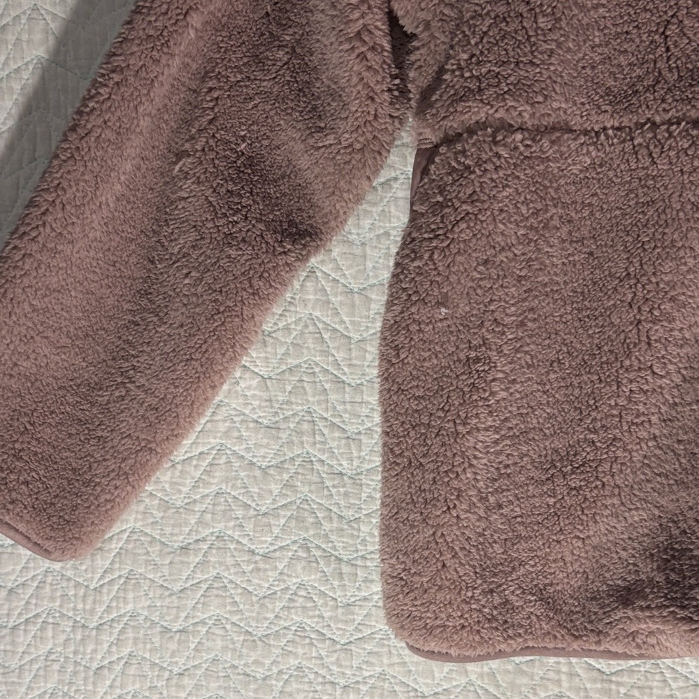 Maurices Plush Puffer Jacket in Mauve - Picture 5 of 10